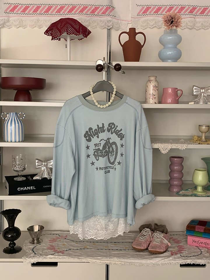 Waffle Sweatshirt by Tarabymotion for Women - view 8