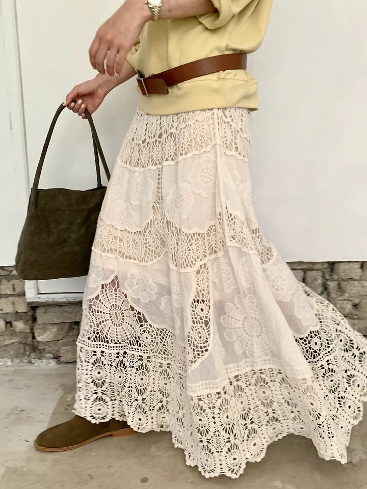 Beau Lace Skirt by Tarabymotion for Women - view 2