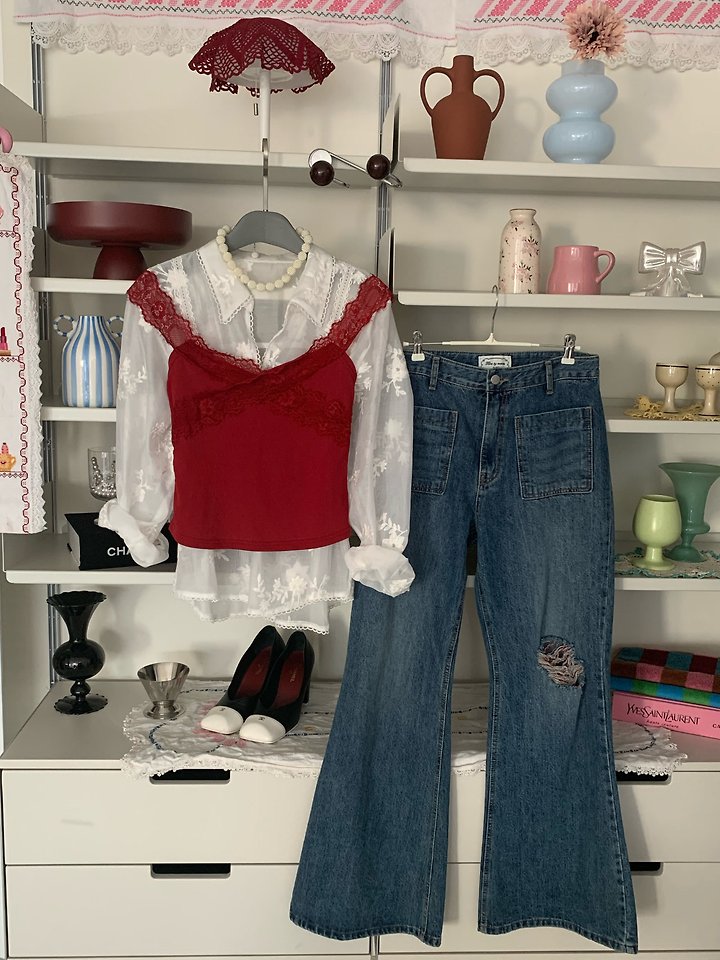 Hand-Embroidered Blouse by Tarabymotion for Women - view 10