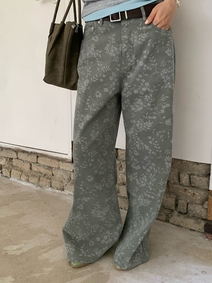 Rose Denim Pants by Tarabymotion for Women - view 11