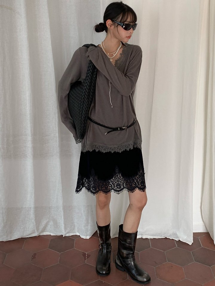 Low Lace Tee by Tarabymotion for Women - view 1