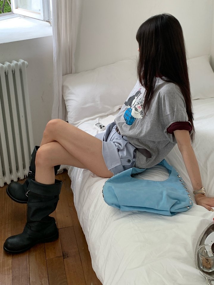 Check Cat Tee by Tarabymotion for Women - view 3