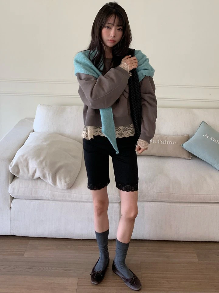 Cutline Sweatshirt (Fleece-Lined) by Tarabymotion for Women - view 11