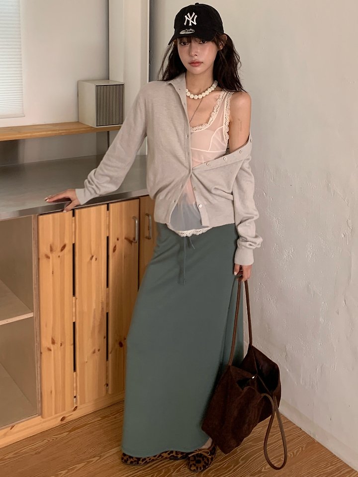 Simple Long Skirt by Tarabymotion for Women - view 4