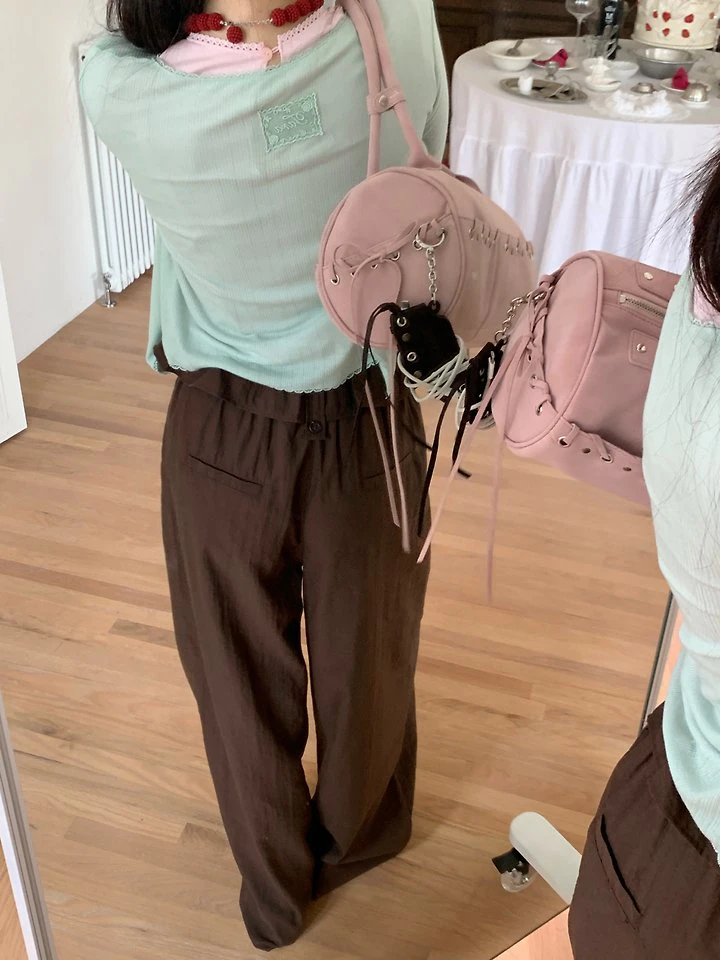 Palm Pleats Pants by Tarabymotion for Women - view 9
