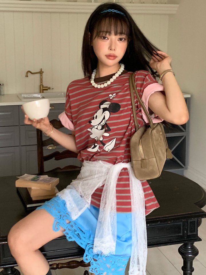 Mini Striped Tee by Tarabymotion for Women - view 4