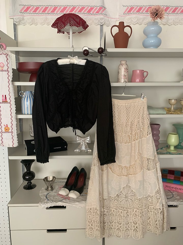Beau Lace Skirt by Tarabymotion for Women - view 12
