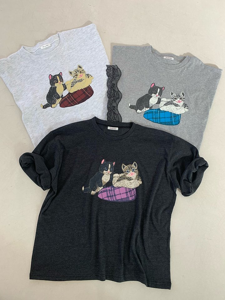 Check Cat Tee by Tarabymotion for Women - view 12
