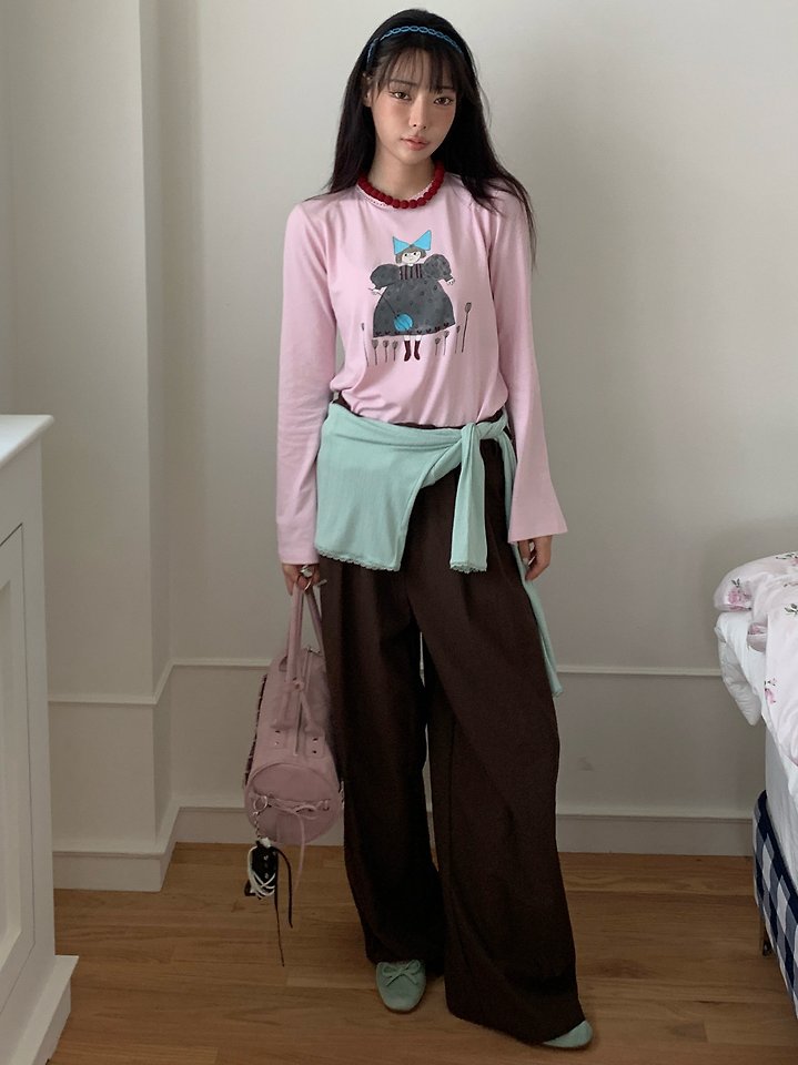 Ribbon Rose Tee by Tarabymotion for Women - view 6