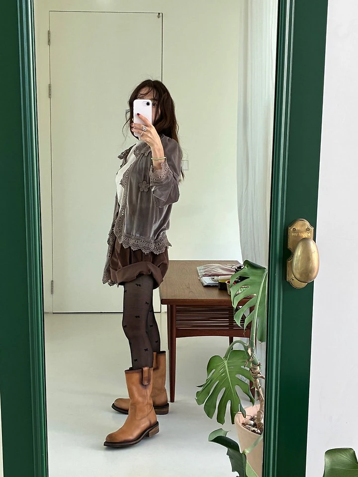 Velvet Cardigan by Tarabymotion for Women - view 1