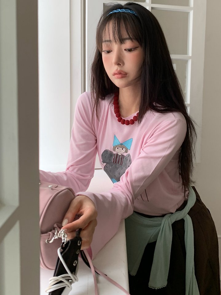 Ribbon Rose Tee by Tarabymotion for Women - view 7
