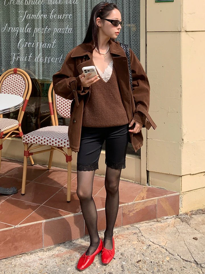 Dun Half Jacket by Tarabymotion for Women - view 9