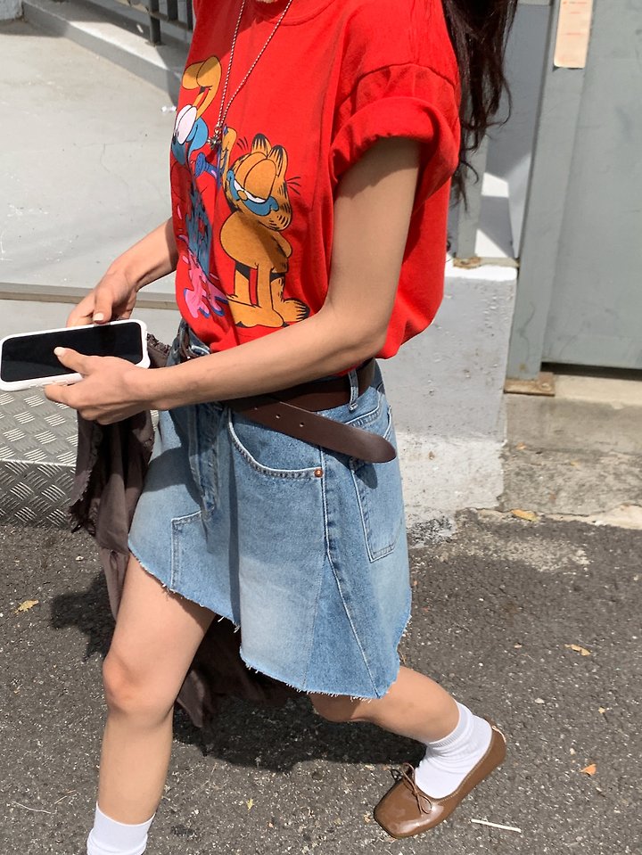 Light Denim Skirt by Tarabymotion for Women - view 8