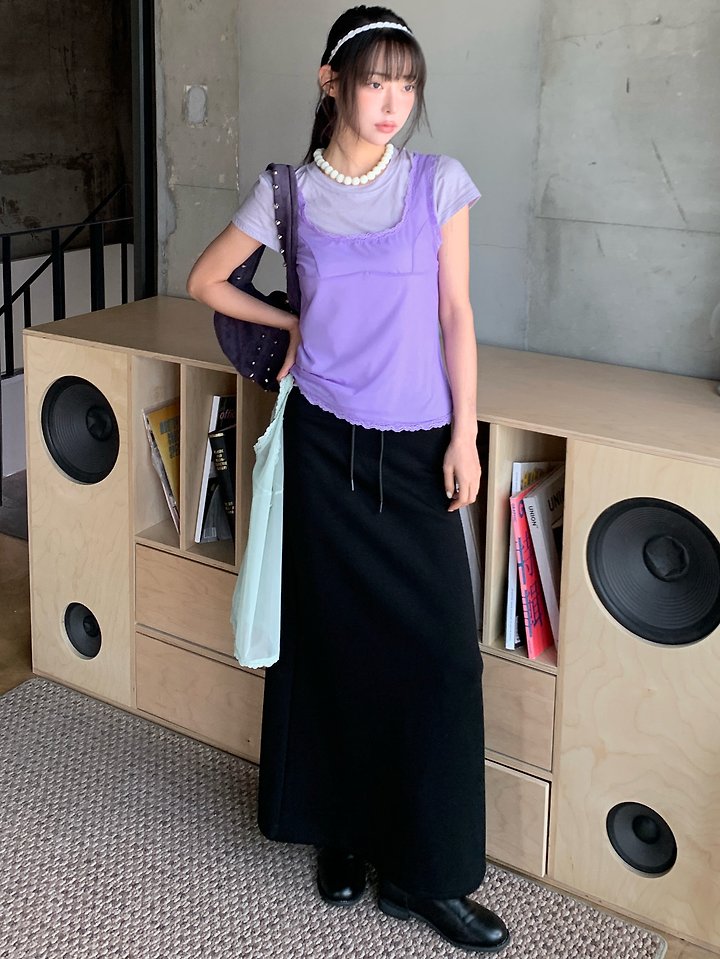 Simple Long Skirt by Tarabymotion for Women - view 10