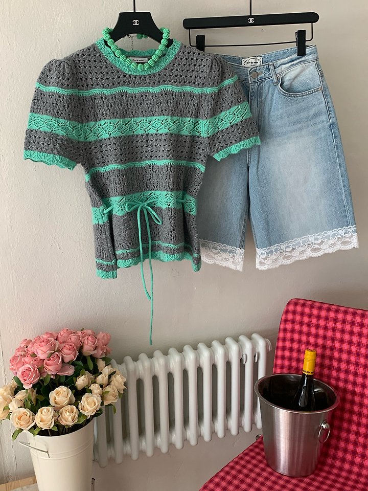 Pine Half-Sleeve Knit by Tarabymotion for Women - view 12