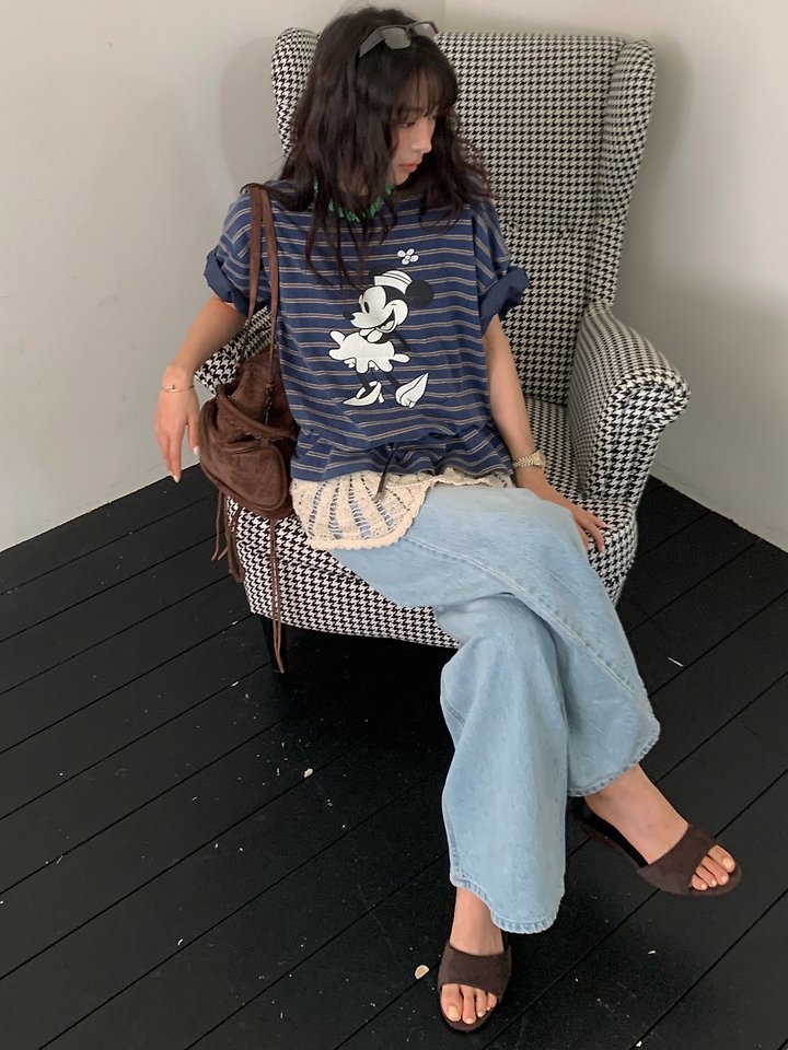 Mini Striped Tee by Tarabymotion for Women - view 9