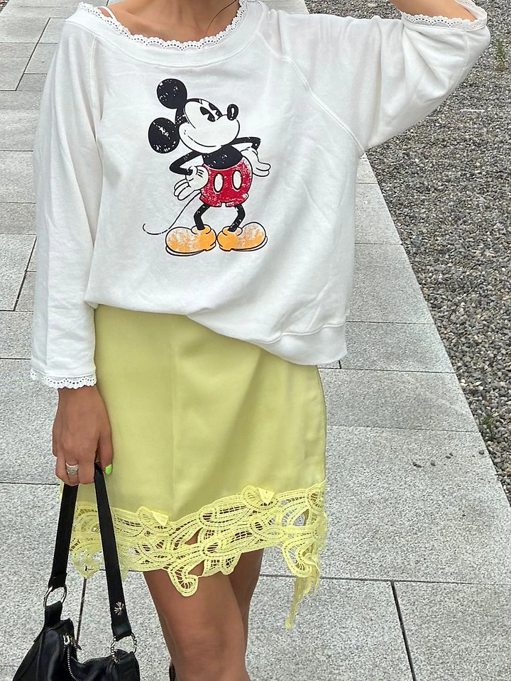 MM Lace Sweatshirt by Tarabymotion for Women - view 1