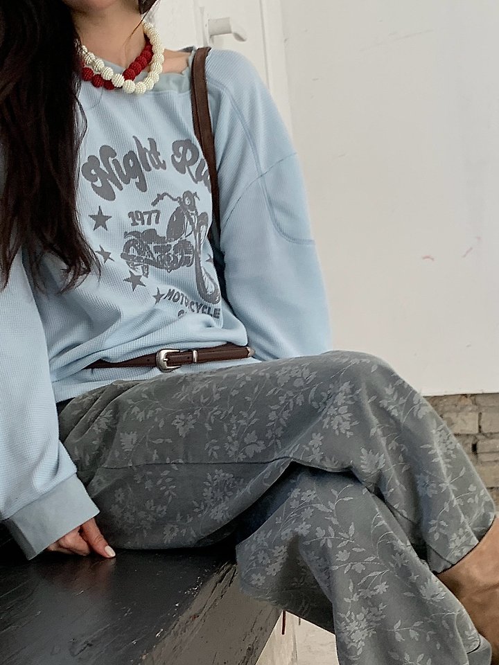 Waffle Sweatshirt by Tarabymotion for Women - view 1