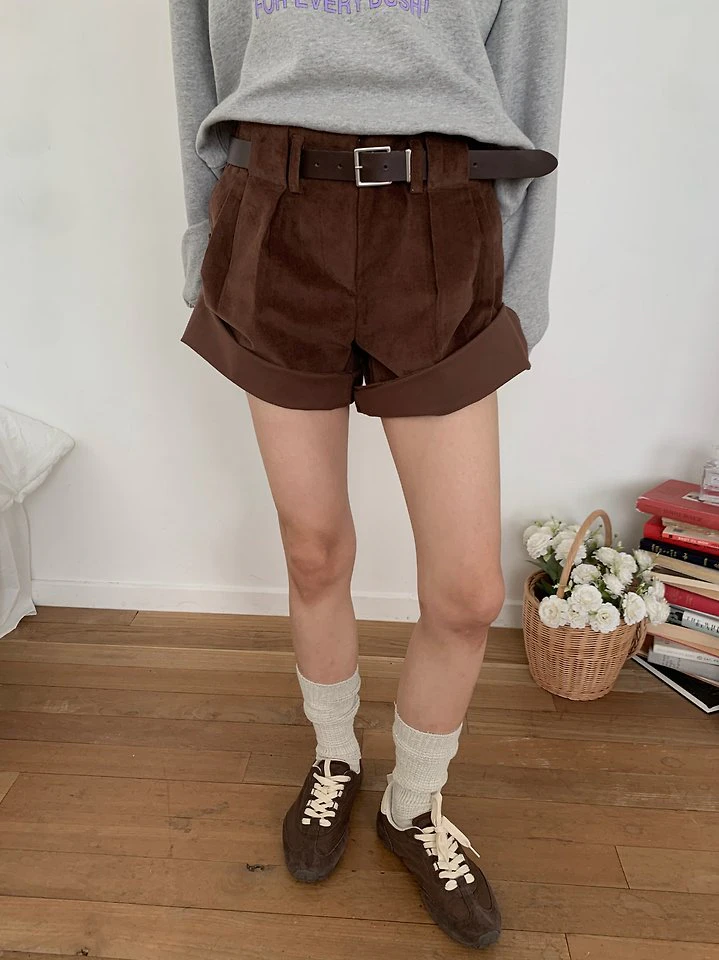 Corduroy Roll-Up Pants by Tarabymotion for Women - view 1