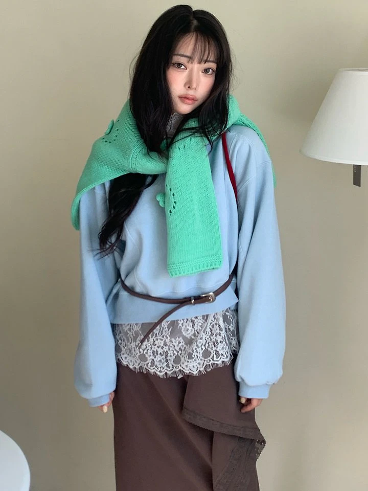 Cutline Sweatshirt (Fleece-Lined) by Tarabymotion for Women - view 2
