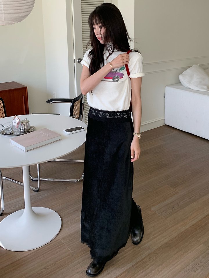Aube Maxi Skirt by Tarabymotion for Women - view 3