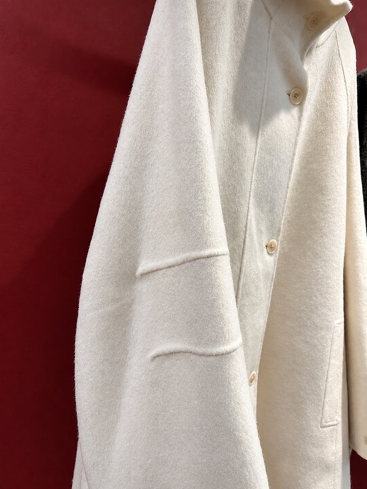 Hand High Neck Coat by The Fine.b for Women - view 4