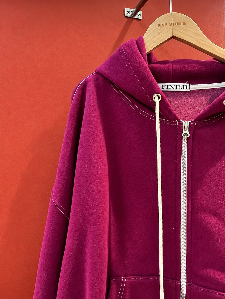 Pogni Zip-up (Double Fleece) by The Fine.b for Women - view 2