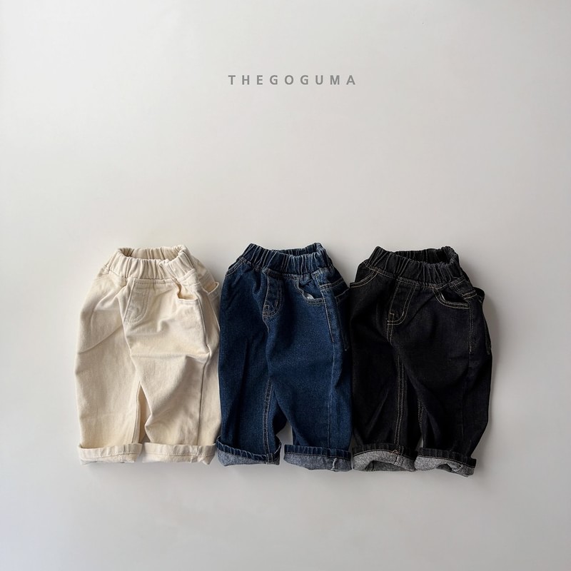 Fleeced TokTok Denim Pants by Thegoguma for Child - view 1