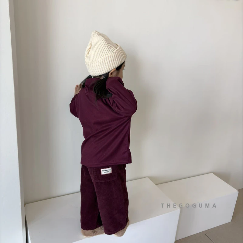 Solid Stretch Turtleneck Tee by Thegoguma for Child - view 12