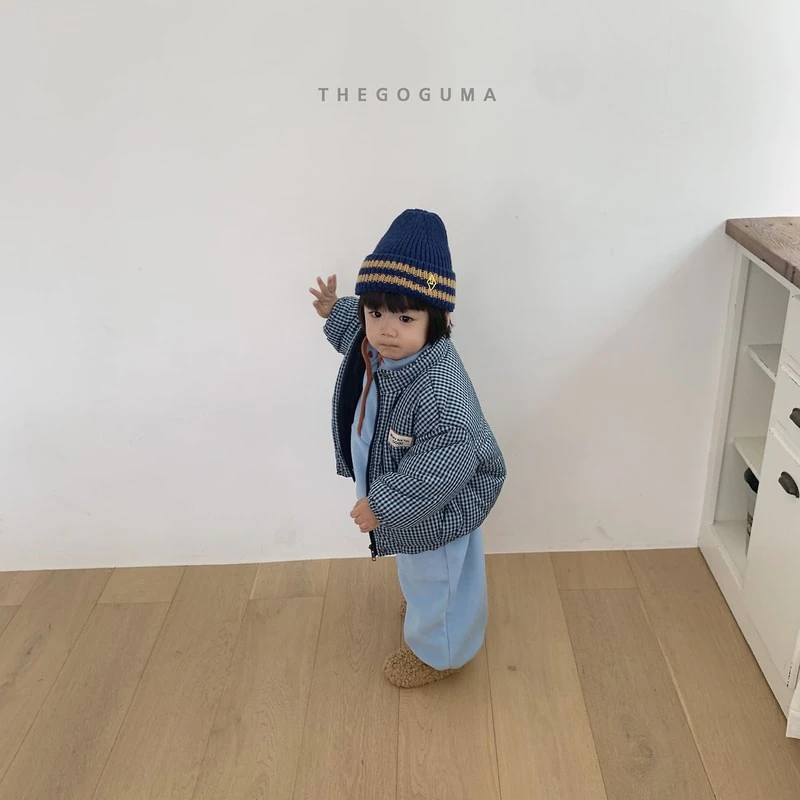 Check Padded Jacket by Thegoguma for Child - view 9