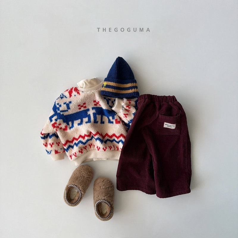 Pogeun Boa Sweatshirt by Thegoguma for Child - view 3
