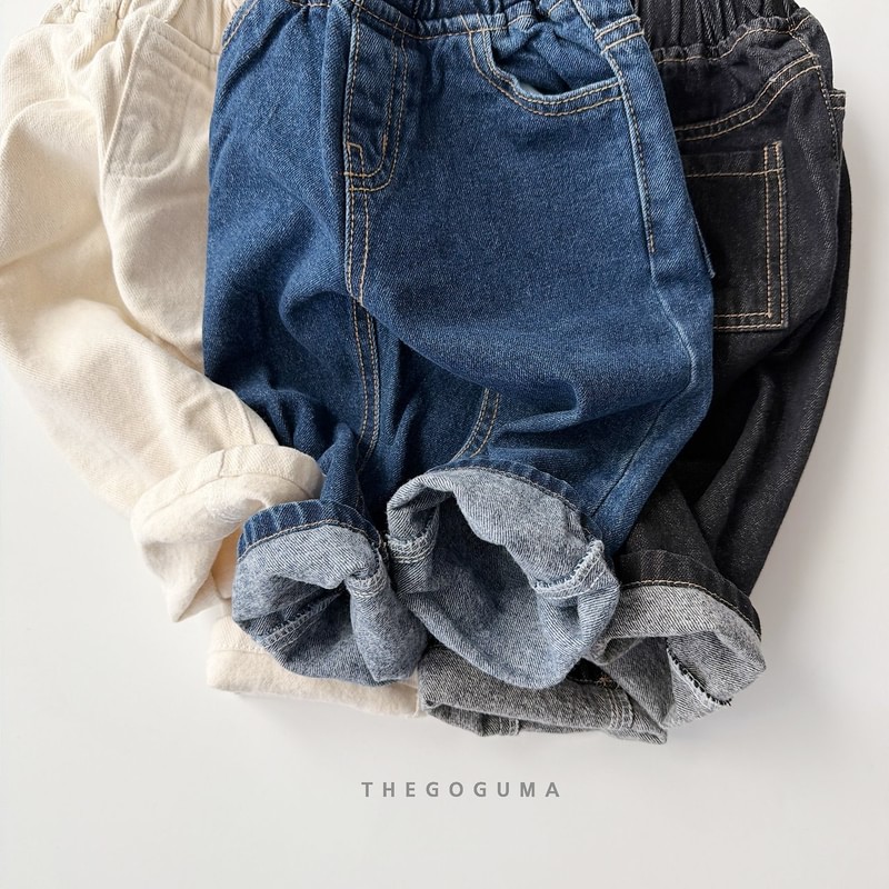 Fleeced TokTok Denim Pants by Thegoguma for Child - view 7