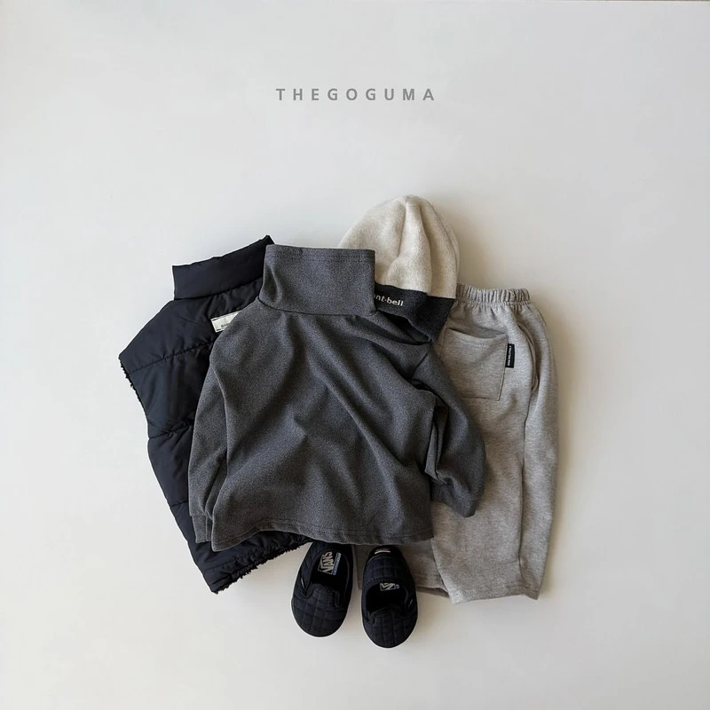 Solid Stretch Turtleneck Tee by Thegoguma for Child - view 4