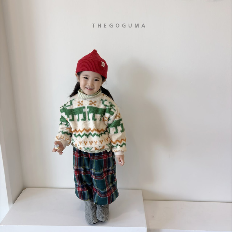 Pogeun Boa Sweatshirt by Thegoguma for Child - view 11