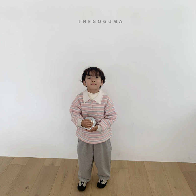 Cotton Candy Fleeced Collar Tee by Thegoguma for Child - view 10