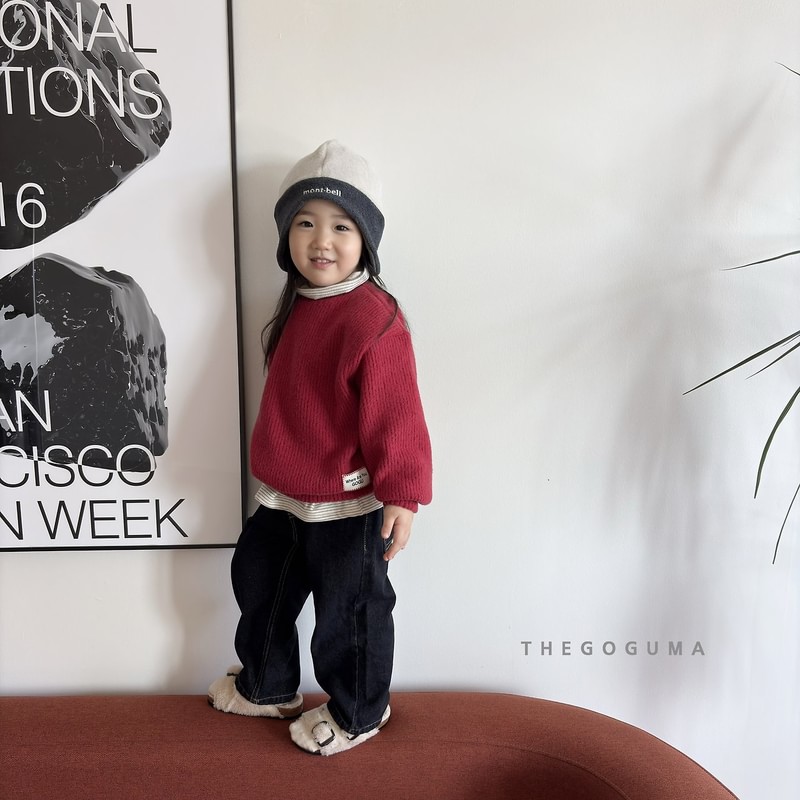Fleeced TokTok Denim Pants by Thegoguma for Child - view 9