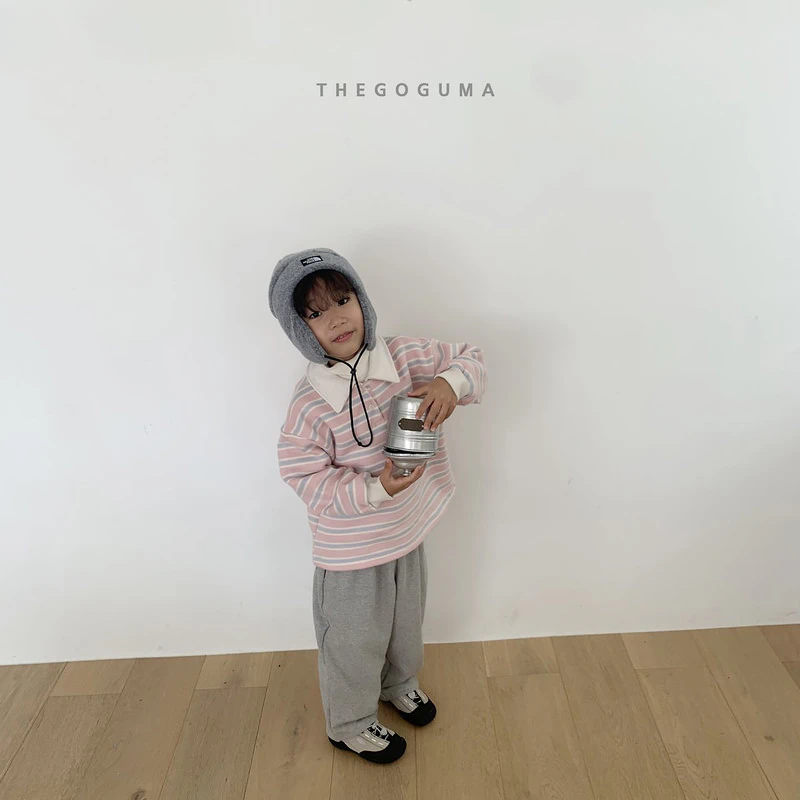 Cotton Candy Fleeced Collar Tee by Thegoguma for Child - view 11