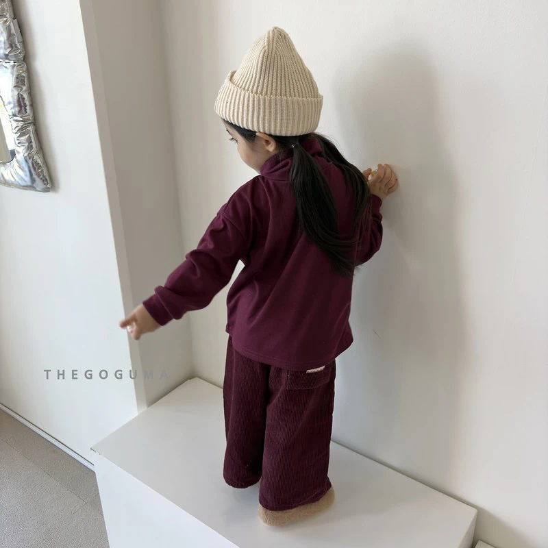 Solid Stretch Turtleneck Tee by Thegoguma for Child - view 9