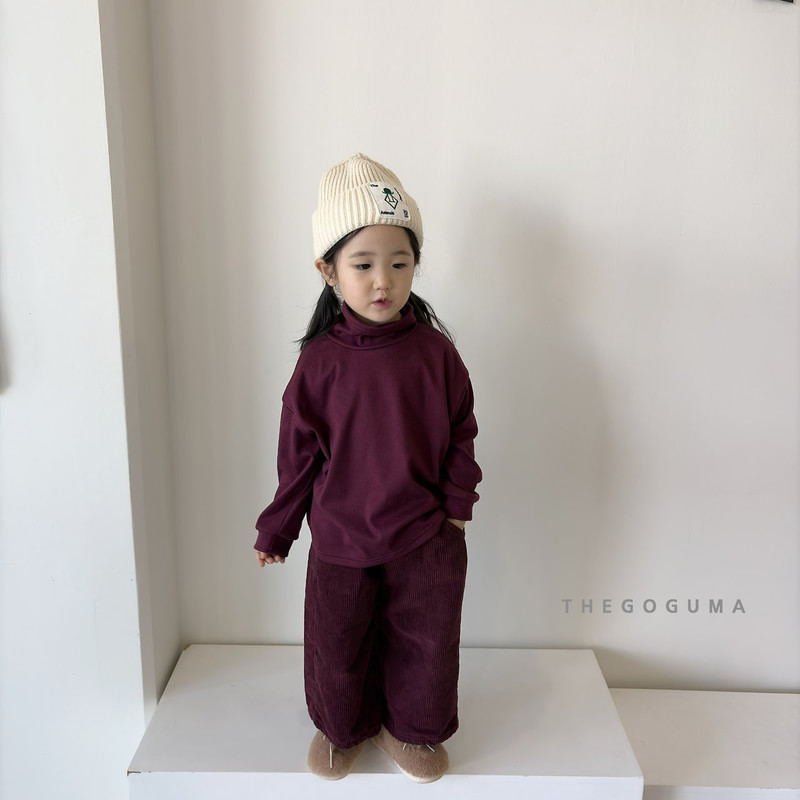 Solid Stretch Turtleneck Tee by Thegoguma for Child - view 10