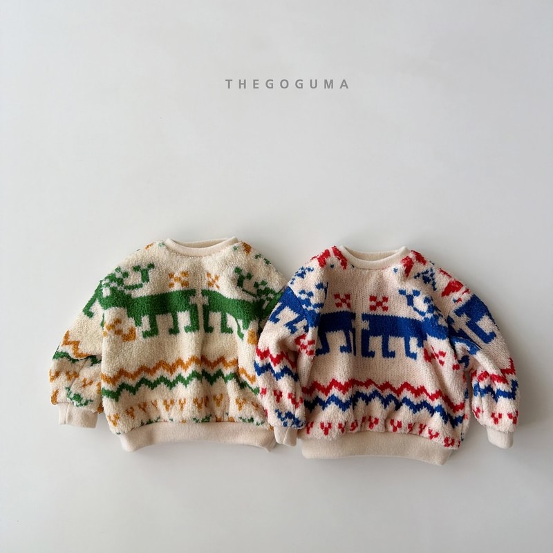 Pogeun Boa Sweatshirt by Thegoguma for Child - view 1