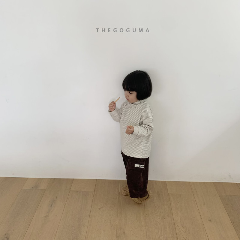 Multi Striped Turtleneck Tee by Thegoguma for Child - view 12