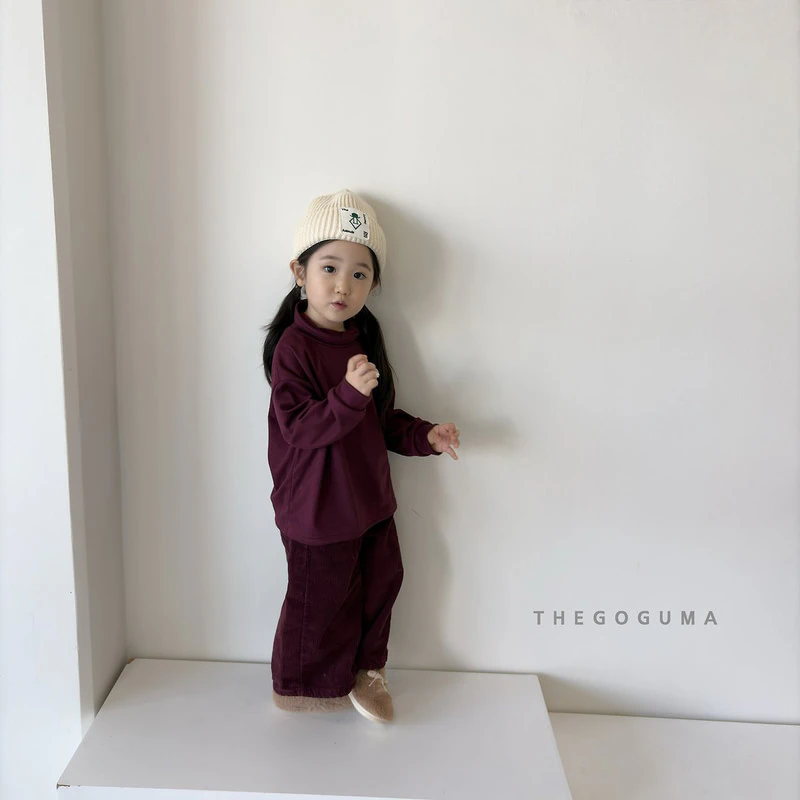 Solid Stretch Turtleneck Tee by Thegoguma for Child - view 11
