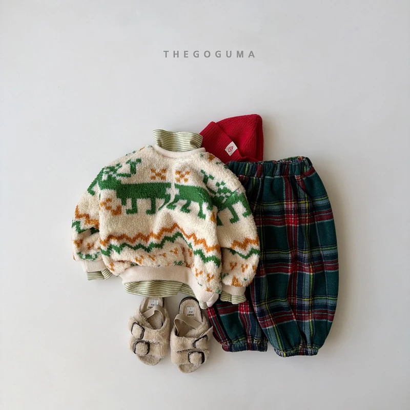 Check Balloon Pants by Thegoguma for Child - view 6