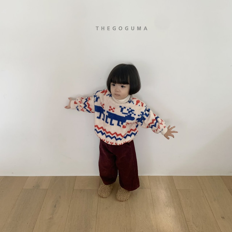 Pogeun Boa Sweatshirt by Thegoguma for Child - view 5