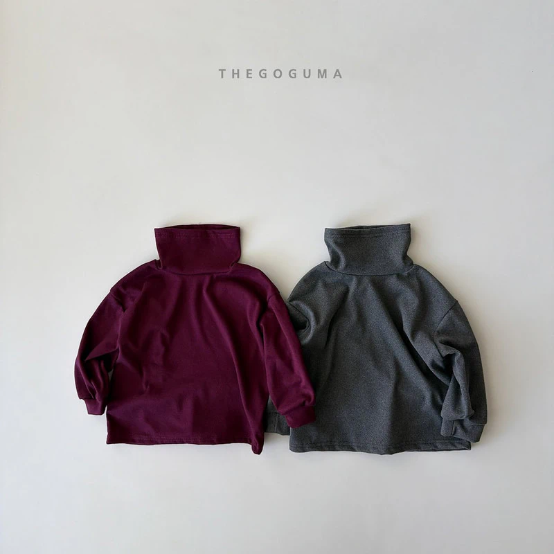 Solid Stretch Turtleneck Tee by Thegoguma for Child - view 1