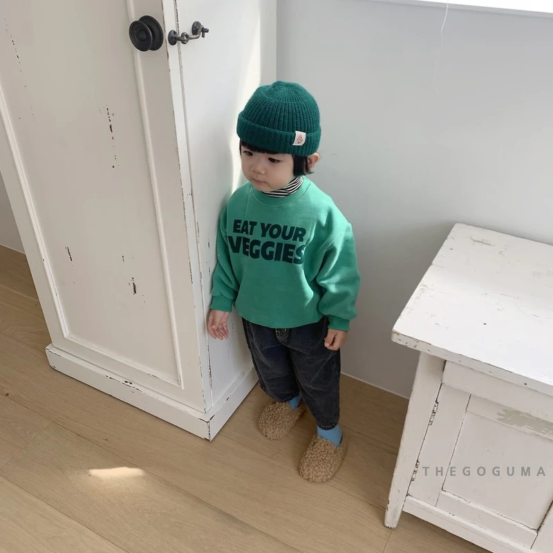 Barrel Fleeced Denim Pants by Thegoguma for Child - view 7