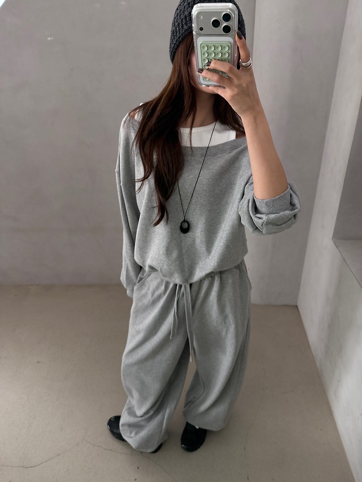 Layered Sweatshirt by There's for Women - view 8