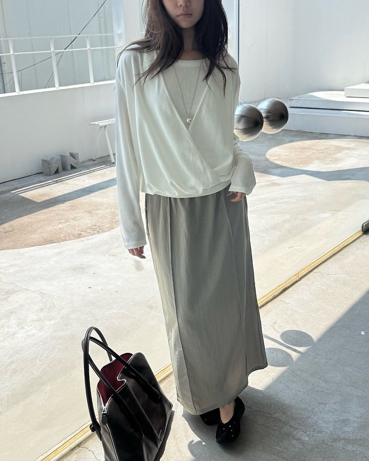Toreta Wrap Tee by There's for Women - view 6