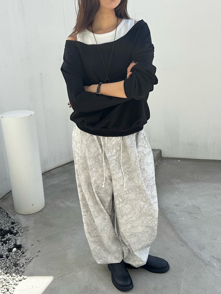 Layered Sweatshirt by There's for Women - view 4