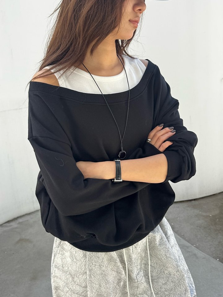 Layered Sweatshirt by There's for Women - view 5